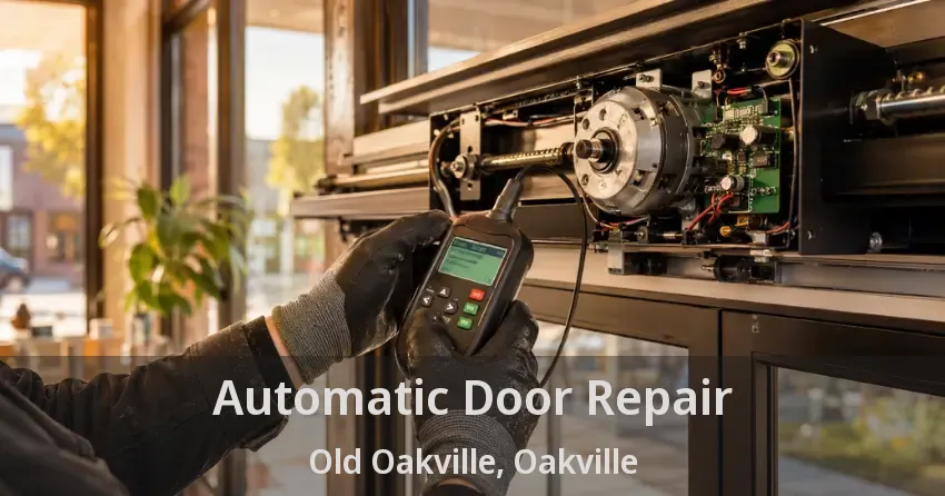 Automatic Door Repair Old Oakville, Oakville - ON