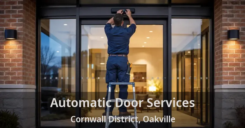 Automatic Door Services Cornwall District, Oakville - ON