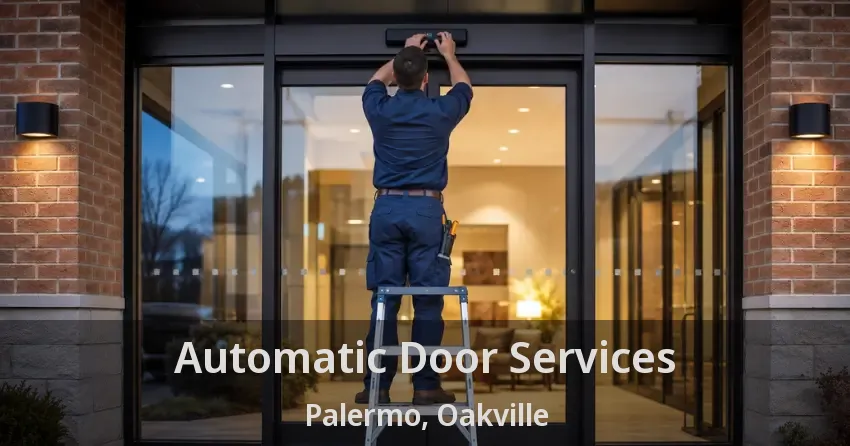 Automatic Door Services Palermo, Oakville - ON