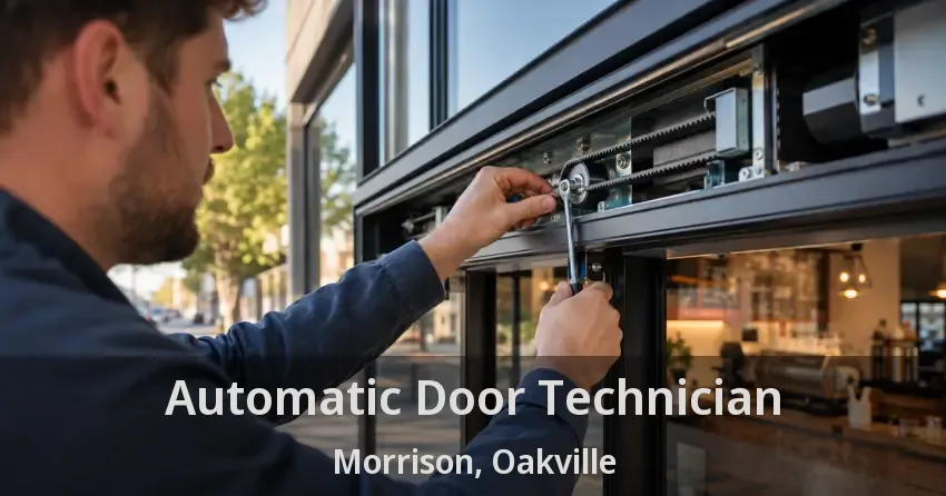 Automatic Door Technician Morrison, Oakville - ON