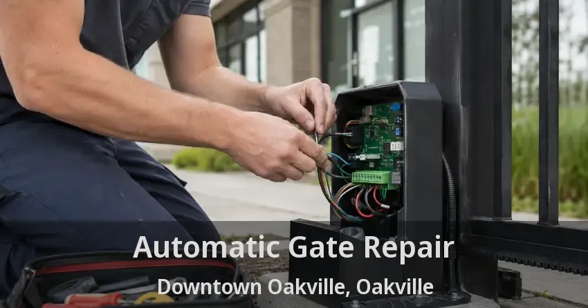 Automatic Gate Repair Downtown Oakville, Oakville - ON