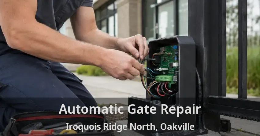 Automatic Gate Repair Iroquois Ridge North, Oakville - ON