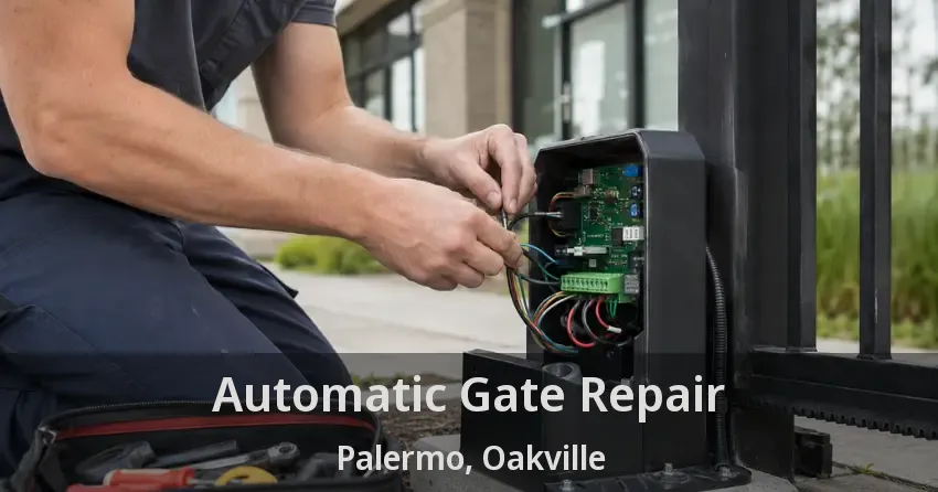 Automatic Gate Repair Palermo, Oakville - ON