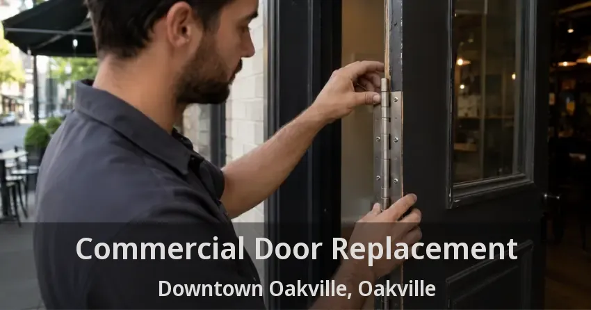 Commercial Door Replacement Downtown Oakville, Oakville - ON