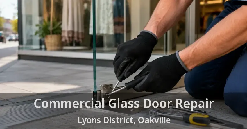 Commercial Glass Door Repair Lyons District, Oakville - ON