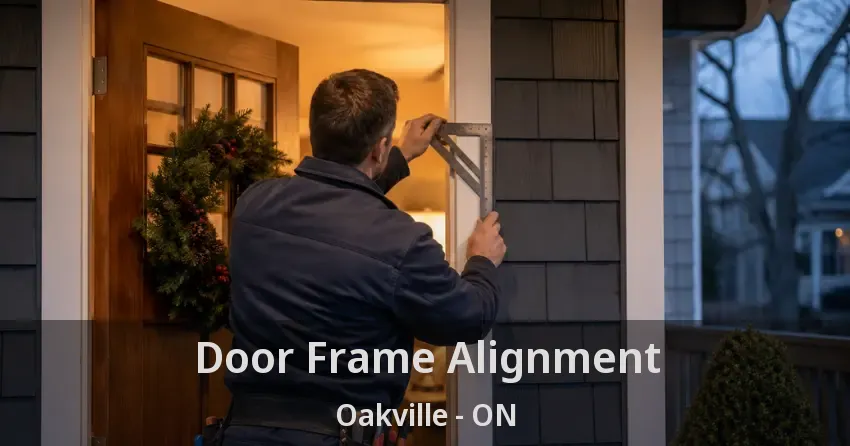 Door Frame Alignment Oakville - ON