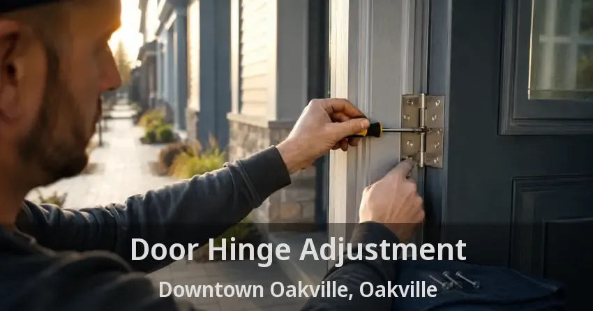 Door Hinge Adjustment Downtown Oakville, Oakville - ON