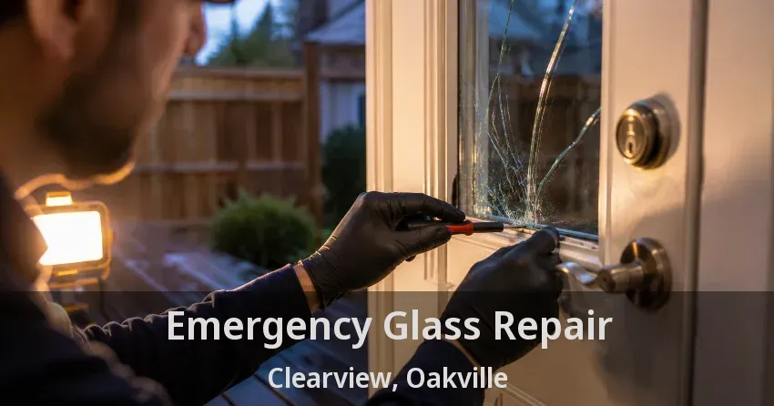 Emergency Glass Repair Clearview, Oakville - ON