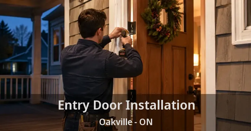 Entry Door Installation Oakville - ON