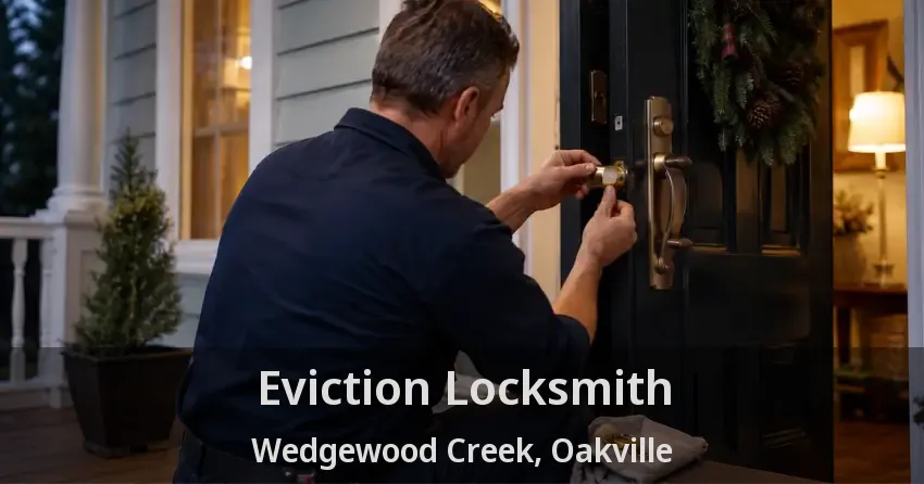 Eviction Locksmith Wedgewood Creek, Oakville - ON