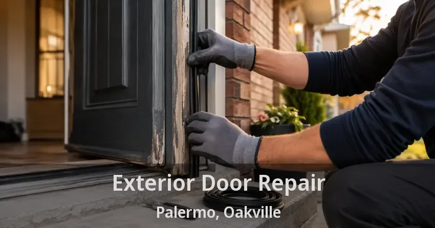 Exterior Door Repair Palermo, Oakville - ON