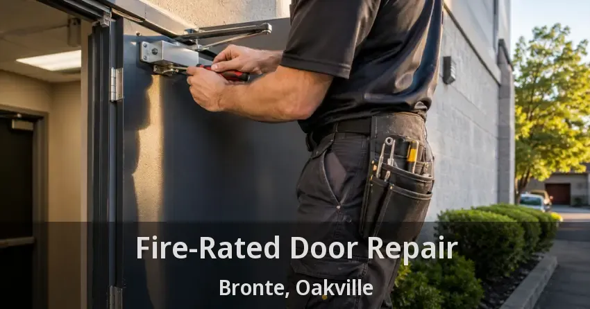 Fire-Rated Door Repair Bronte, Oakville - ON