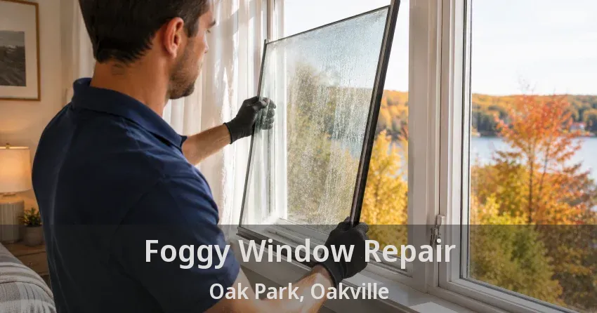 Foggy Window Repair Oak Park, Oakville - ON