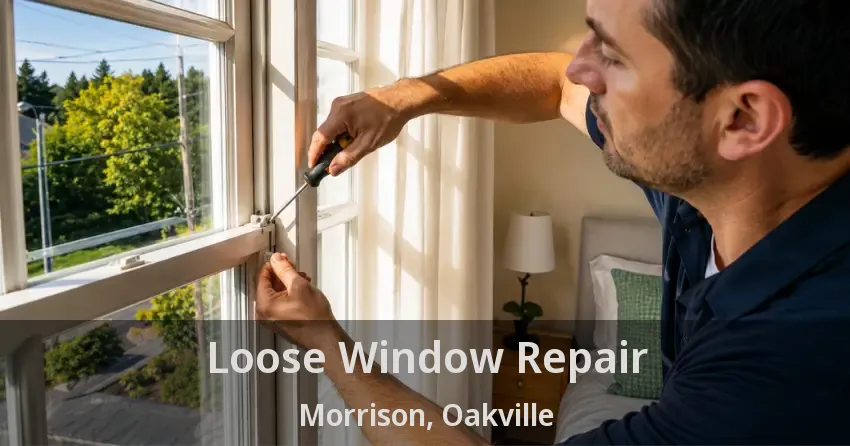 Loose Window Repair Morrison, Oakville - ON