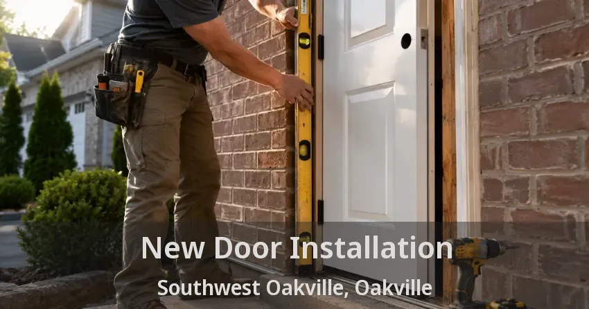 New Door Installation Southwest Oakville, Oakville - ON