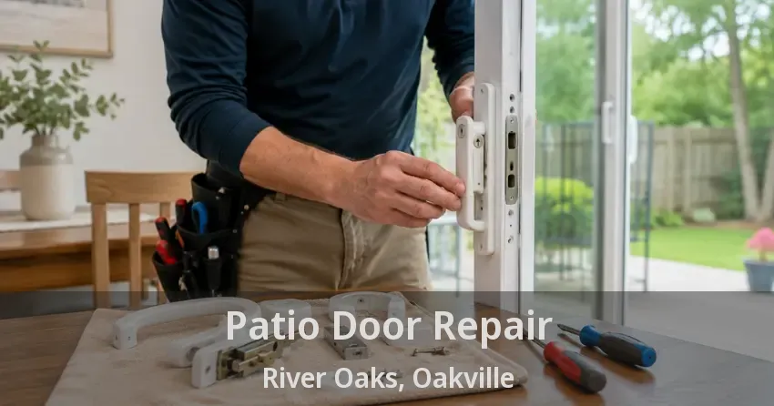 Patio Door Repair River Oaks, Oakville - ON