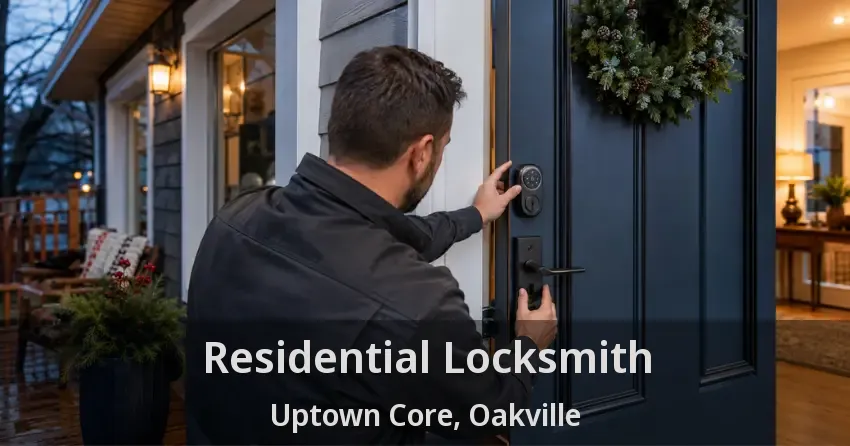 Residential Locksmith Uptown Core, Oakville - ON