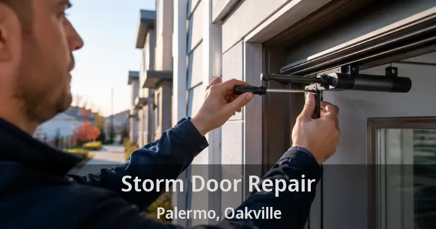Storm Door Repair Palermo, Oakville - ON