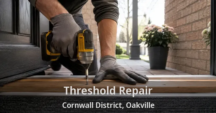 Threshold Repair Cornwall District, Oakville - ON