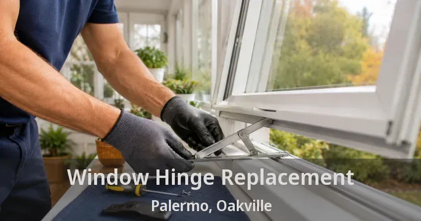 Window Hinge Replacement Palermo, Oakville - ON