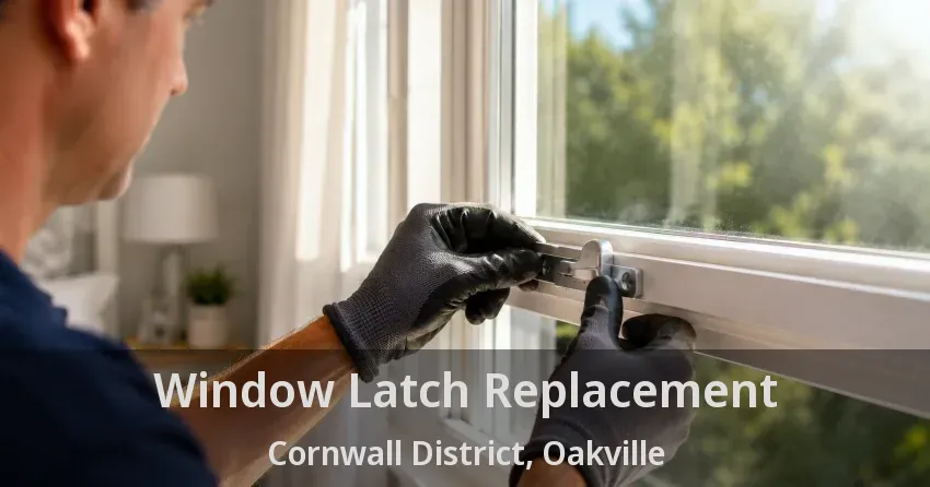 Window Latch Replacement Cornwall District, Oakville - ON