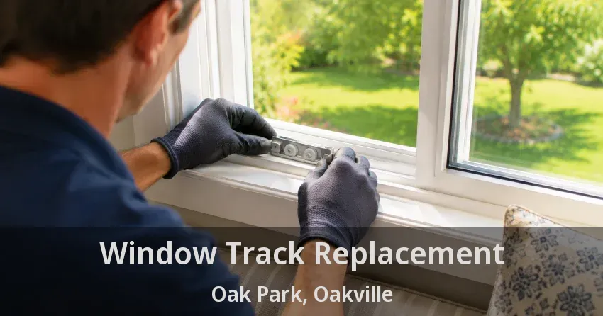 Window Track Replacement Oak Park, Oakville - ON