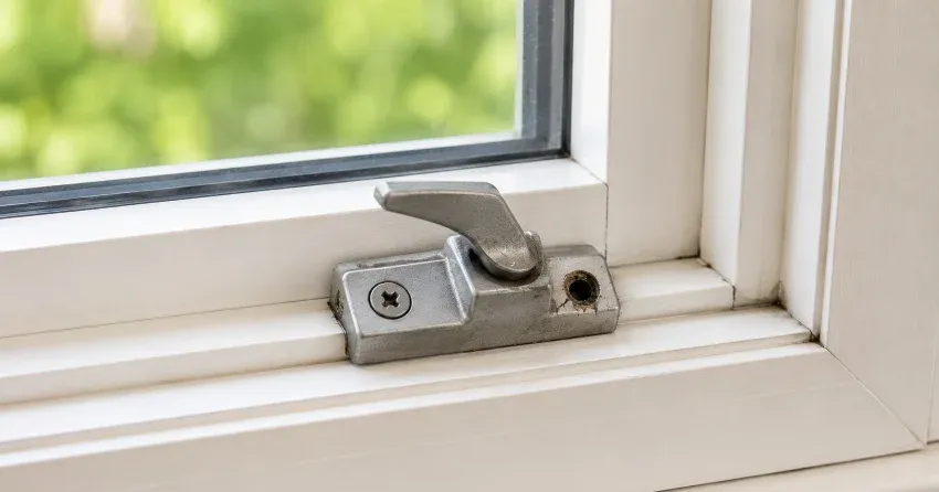 technician repairing a window balance mechanism in Oak Park, Oakville