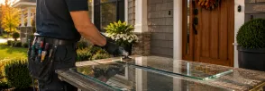 Custom Glass Panels Uptown Core, Oakville